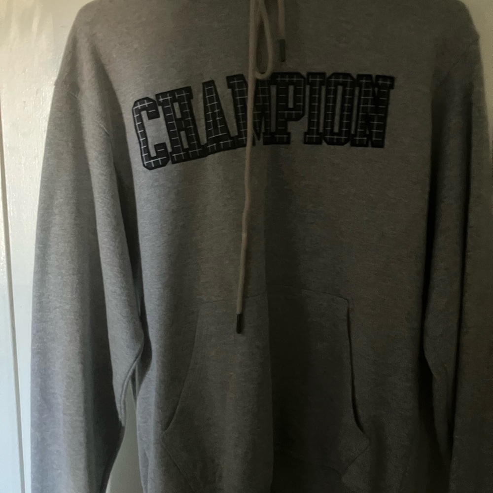 Champion Men's Gray Hoodie